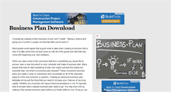 Desktop Screenshot of businessplandownload.net